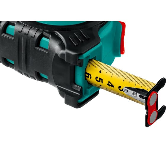 Рулетка 8м-25мм KRAFTOOL AutoStop двухсторонняя шкала