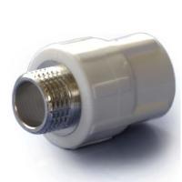 Муфта Политэк 25x1/2" НР с наружной резьбой комбинированная полипропиленовая