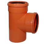 Тройник ф200-200-90* для внешней канализации