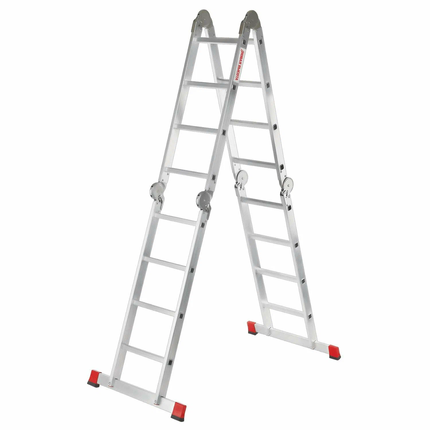 Лестница трансформер алюминиевая 4х4