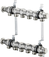 Коллектор Oventrop Multidis SH 1" арт. 1407056 (6 контуров) для радиаторного отопления