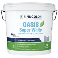 Finncolor Oasis Super White Краска для потолков водно-дисперсионная глубокоматовая  9 л.