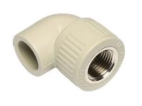 Угольник комбинированный Ekoplastik Wavin 20х1/2" ВР с внутренней резьбой полипропиленовый