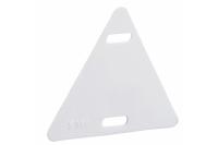 Бирка кабельная маркировочная У-136 55х55х55мм (треугольник) IEK