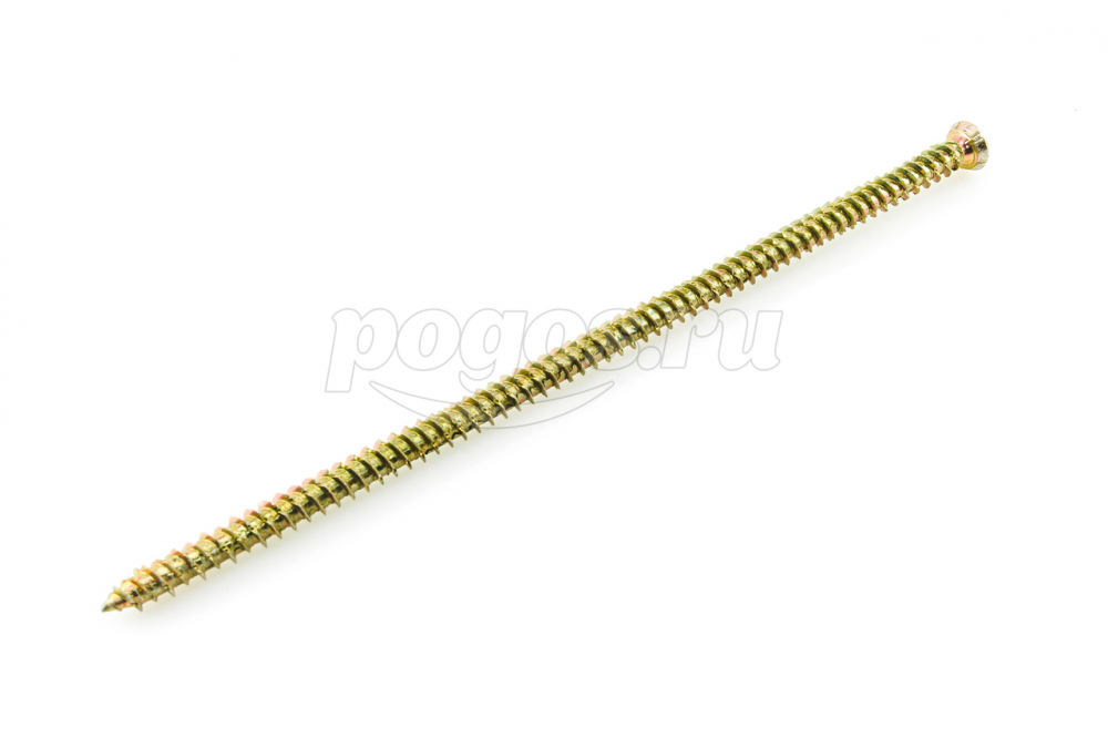 Шуруп по бетону Нагель 7,5х202 желтый цинк