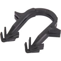 Скоба якорная Stout для труб с двойным креплением, цвет чёрный (SMF-0004-001620)