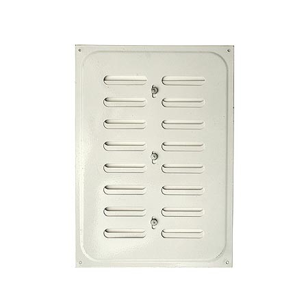 Решетка металлическая регулируемая 15х15 белая