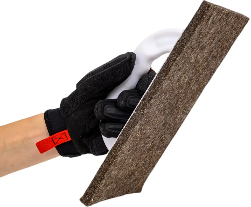 Доска терочная STAYER 140х280мм с войлочным покрытием 8мм