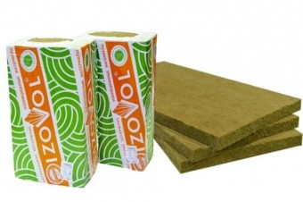 Утеплитель IZOVOL Л-35 1200х600х50 (5,76м2)(0,288м3) плот. 35кг/м3