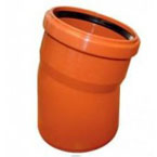 Отвод ф110-30* для внешней канализации