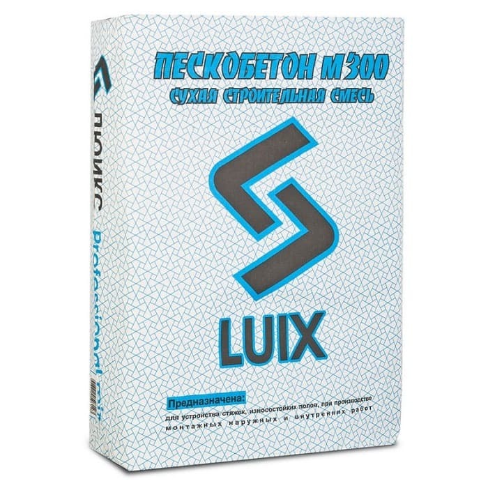 Пескобетон М300 Люикс (Luix) Русеан 40кг