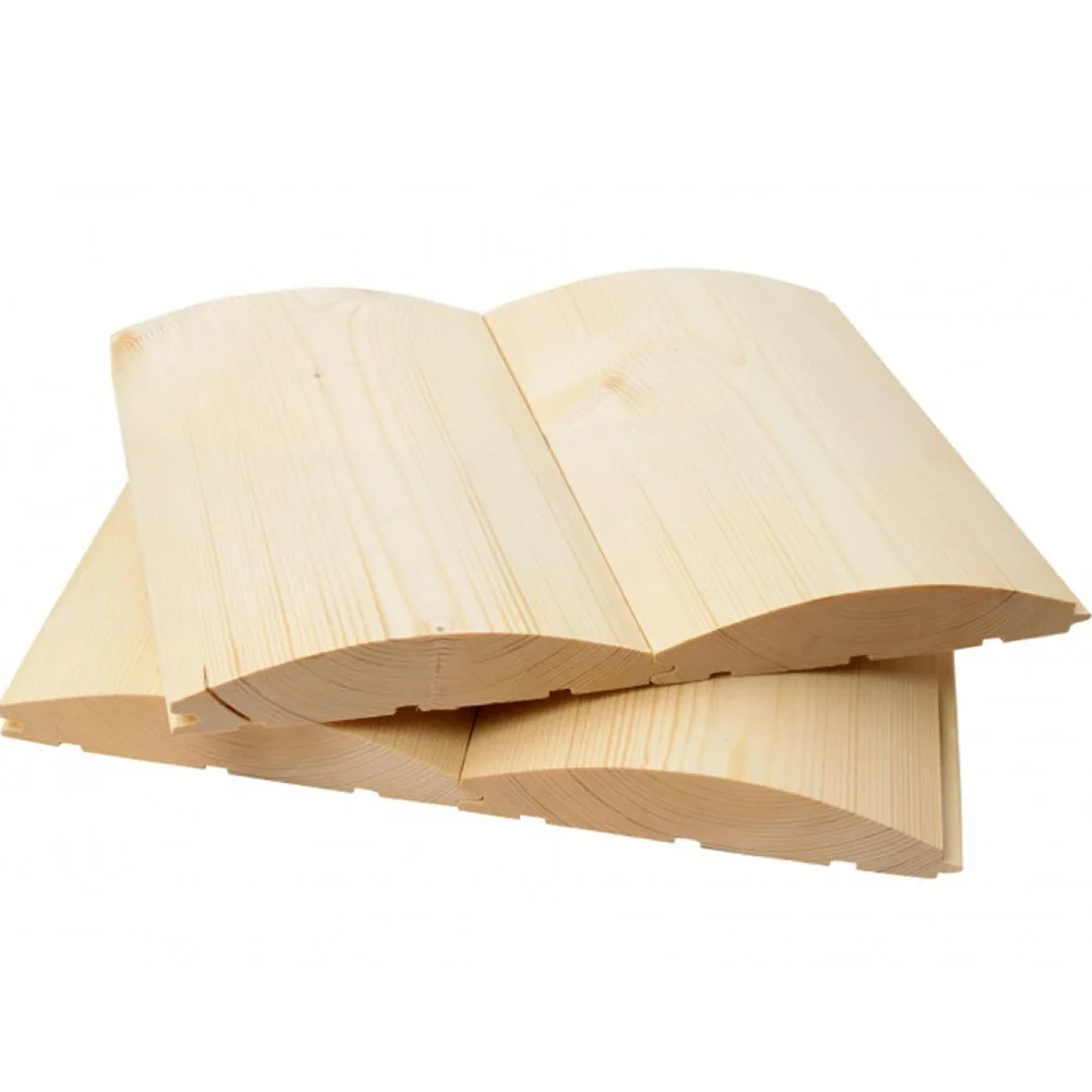 Блок-хаус, лиственница, сорт А, 28х140х5000 мм