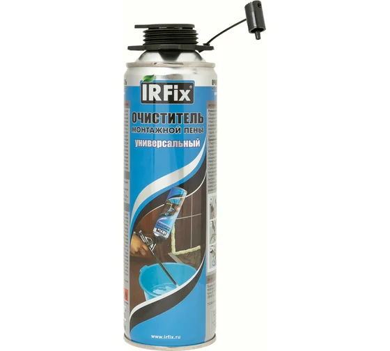 Очиститель монтажной пены IRFIX 500 мл.  