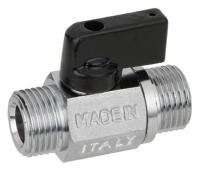 Кран шаровой мини Bugatti Kansas 810 1/2" НР/НР ручка-флажок 08100017