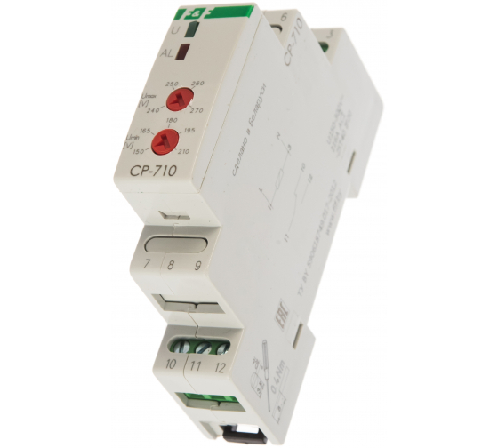 Реле напряжения с контролем тока СР-731 Евроавтоматика