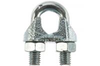 Дугообразный зажим троса 10мм DIN741