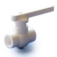 Кран шаровой Политэк 25 мм полнопроходной полипропиленовый