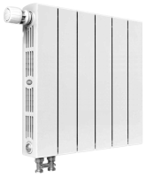 Радиатор Rifar SUPReMO Ventil 500 - 12 секций подключение нижнее (левое)