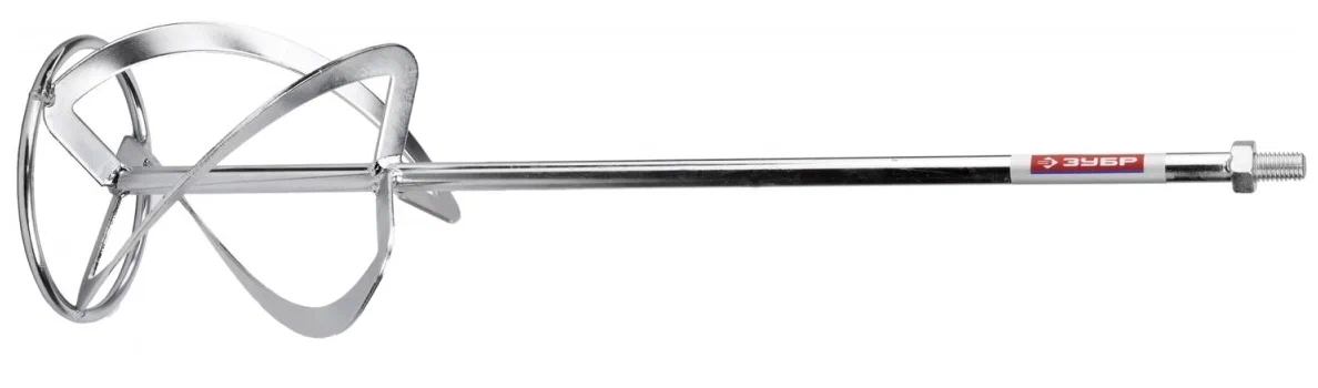 Миксер для песчано-гравийных смесей ЗУБР Эксперт 120х600 мм резьба М14