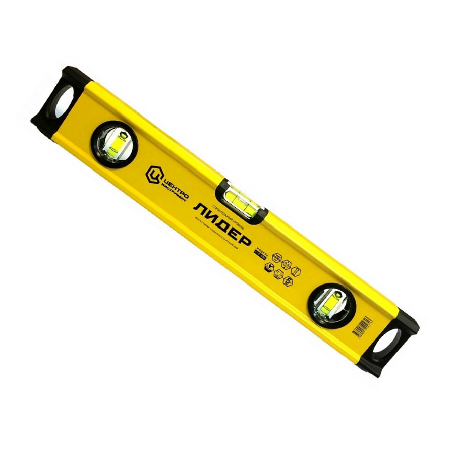 Уровень строительный Лидер Л14-400мм Центроинструмент 