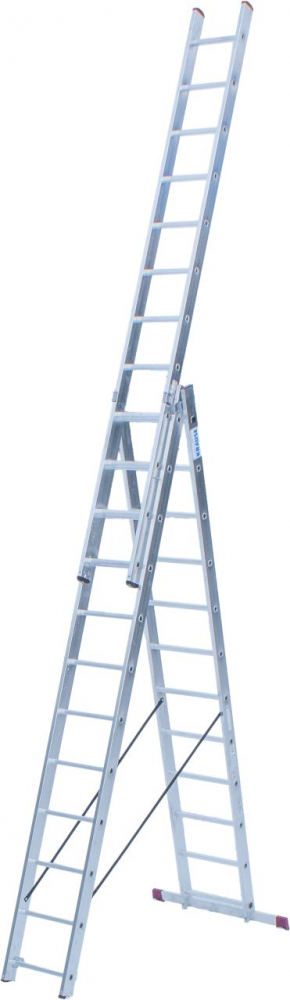 Трехсекционная лестница CORDA 3х12 универсальная