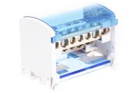 Шина на DIN-рейку в корпусе (кросс-модуль) ШНК 2х7 L+PEN IEK