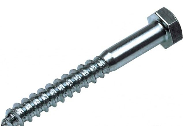 Шуруп глухарь 10х200мм для крепления деревянных лаг и реек 