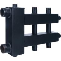 Коллектор Rommer (дублер компакт) с гидроразделителем на 1+1+1 контура до 85 кВт (RDG-0018-024013)