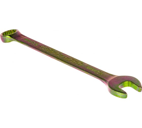 Ключ комбинированный, 13 мм, желтый цинк СИБРТЕХ