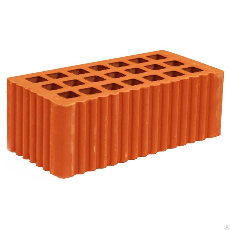 Кирпич пустотелый М-150 250х120х88мм полуторный