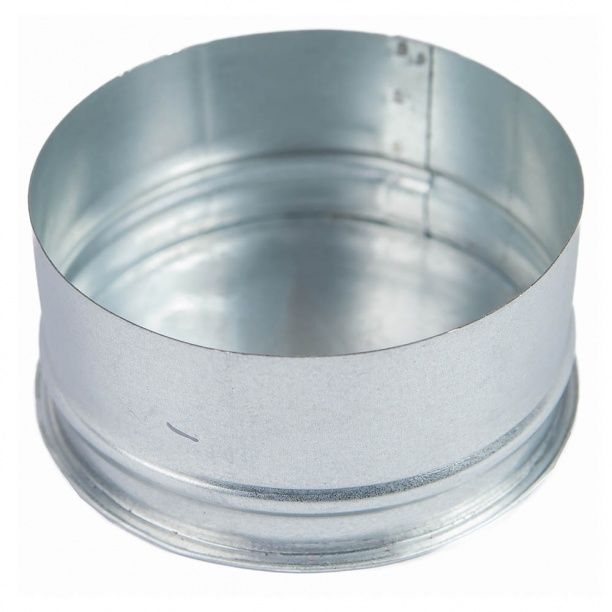 Заглушка круглая оцинкованная Ø 120 мм