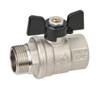 Кран шаровый Bugatti Oregon 307 3/4” НР/ВР полнопроходной ручка-бабочка