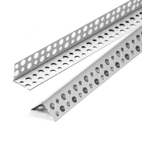 Уголок перфорированный алюминиевый 20х20мм х3м