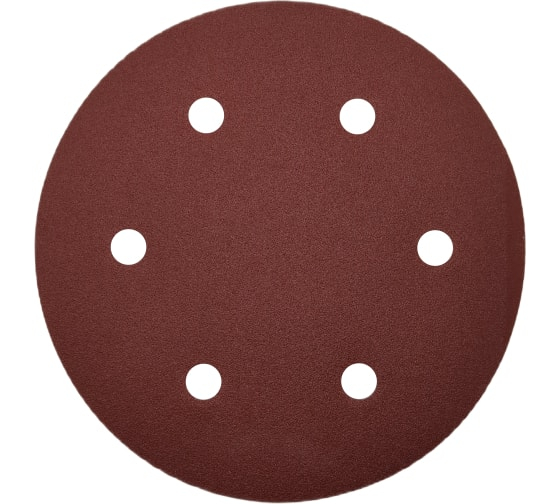 Круг шлифовальный 6 отверстий 225х22 P220