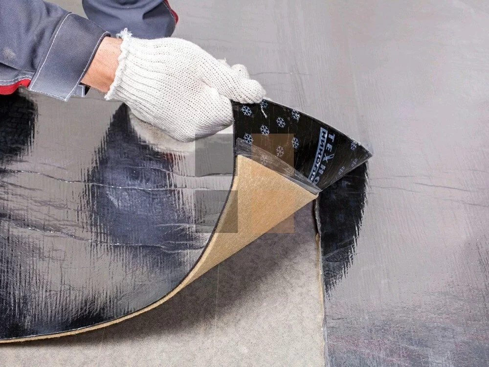 Акустик супер А350 1х10м, 4мм ТехноНИКОЛЬ Техноэласт Гидро-звукоизоляция