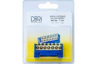 Шина нулевая на DIN-рейку 7х1