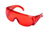 Очки защитные STAYER STANDARD с боковой вентиляцией, красные