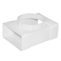 Тройник пвх ЭРА 60х204х125 мм