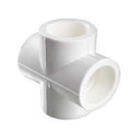 Крестовина, белый полипропилен ∅20
