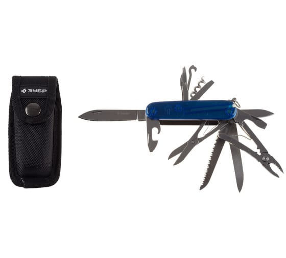 Нож ЗУБР ЭКСПЕРТ складной многофункциональный