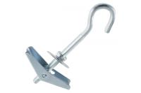 Дюбель складной пружинный с полукольцом М4х95 цена за 1шт