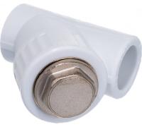 Сетчатый фильтр ∅25 мм - Белый полипропилен