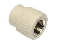 Муфта комбинированная Ekoplastik Wavin 25х3/4" ВР с внутренней резьбой полипропиленовая