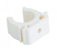 Крепление Kalde 20 полипропиленовое для труб (цвет белый) R.3592-bck-202201