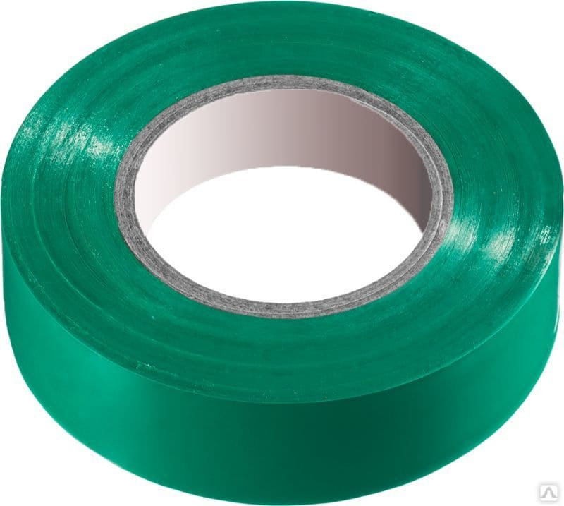 Изолента ПВХ Зеленая
