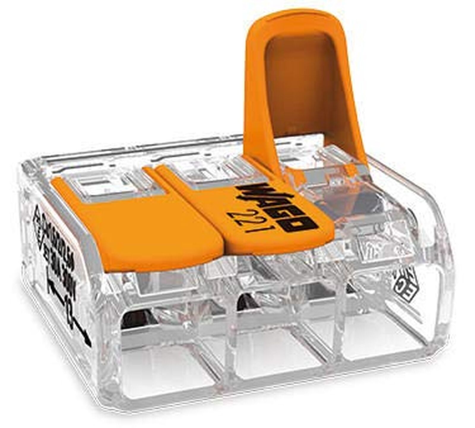 Клеммник 3 контакта Wago 221-413 (0,08х4мм)