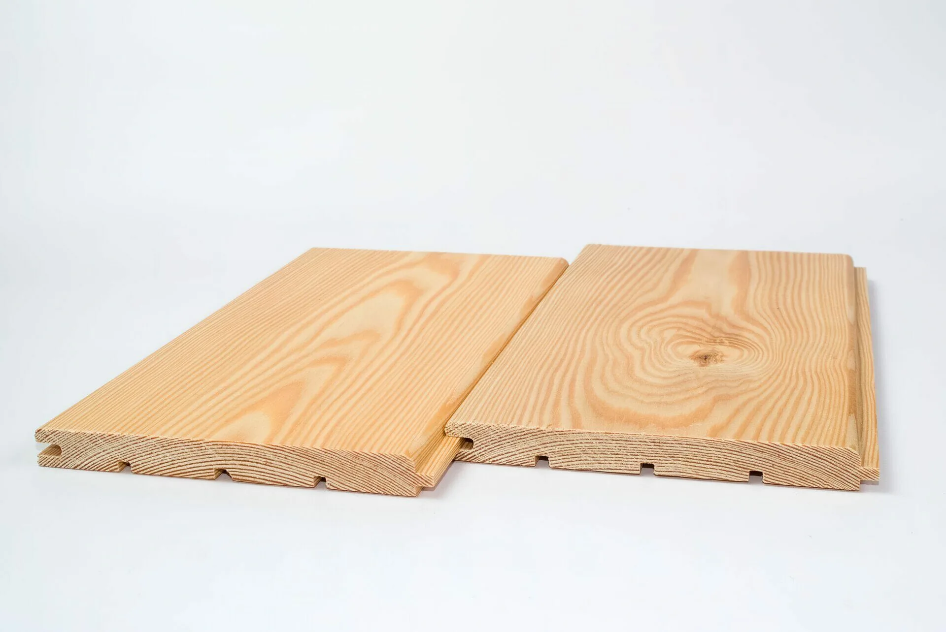 Вагонка штиль, лиственница, сорт В, 14х110х3000 мм