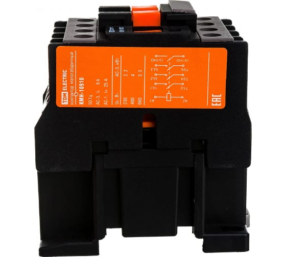 Контактор КМН-10910 9А 230В/АС3 1НО TDM