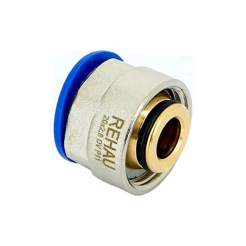 Резьбозажимное соединение (евроконус) Rehau Rautitan flex/pink 20 мм * 2,8 G3/4