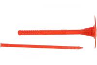 Дюбель-гриб для теплоизоляции 10x140 с пластиковым гвоздем  цена за 1шт